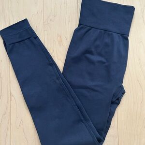 Knix Blue Seamless Leggings